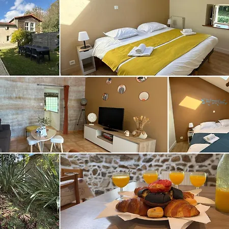 Du Milieu - 8 Personnes En Pleine Campagne Et Riviere By Primo 別荘 *